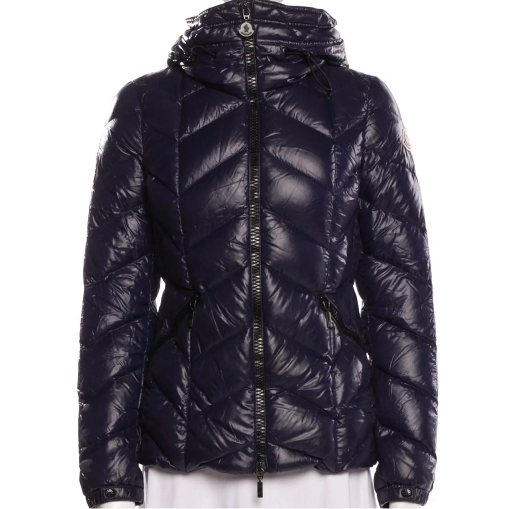 Moncler Navy Puffer Jacket